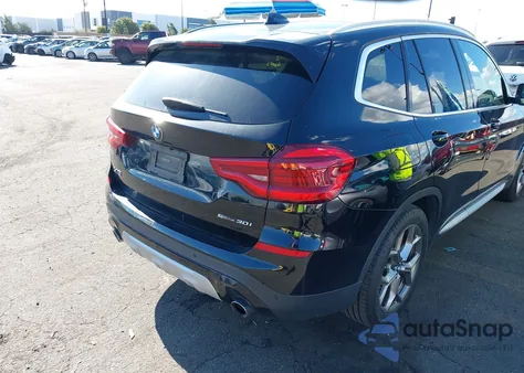 2020 BMW X3 Sdrive30I z USA, uszkodzony, nr VIN 5UXTY3C05L9B39786